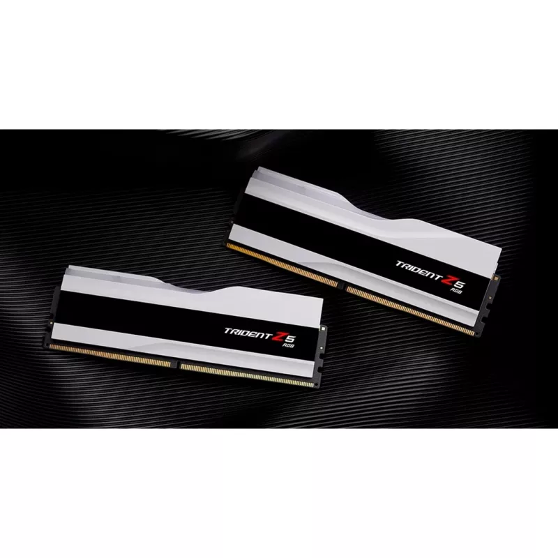 DIMM 48 GB DDR5-8400 (2x 24 GB) Dual-Kit, mälu valge, F5-8400J4052G24GX2-TZ5RW, Trident Z5 RGB, INTEL XMP