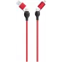 USB-kaabel 2GO 797370 1,2 m USB A/USB C USB C/Lightning Must Punane