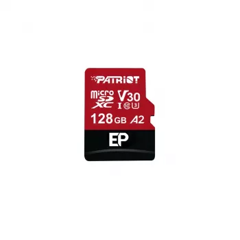 Patriot Memory EP A2 mälukaart 128 GB MicroSDXC V30 U3 Class 10 (PEF128GEP32MCX)