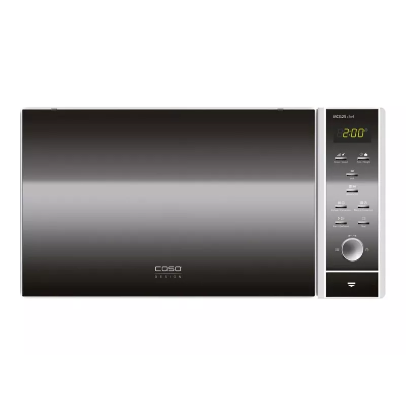 Mikrolaineahi Caso MCG 25 — 900 W, 25 L, 10 võimsustaset, valge/must