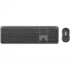 Logitech MK950 Signature õhuke klaviatuur hiirega kontori komplekt RF traadita ja Bluetooth QWERTY US International Graphite