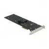 PCI Express x2 kaart DeLOCK 90433 4 x SATA HDD SSD RAID jaoks