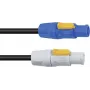 PowerCon-kaabel PSSO 3023503K 3x1,5 mm 1 m — toitepistikukaabel audio-/videoseadmetele