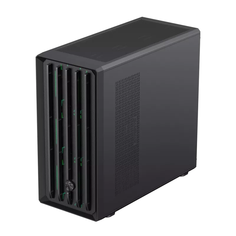 Gamemax korpus | CLAW 460 BK | Must | Mid-Tower | Toiteplokk pole kaasas