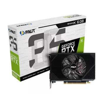 Palit GeForce RTX 3050 StormX 6GB GDDR6 graafikakaart