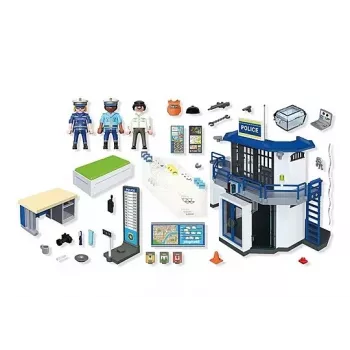 Playmobil Action Heroes 71874 Politseijaoskond ülekuulamisruumiga
