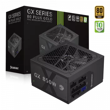 Gamemax toiteplokk, 80 PLUS, Gold | GX 850GF | 850 W