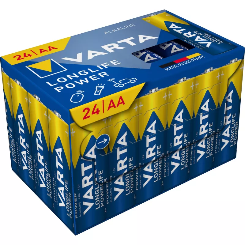 VARTA R6 leelispatareid (AA) Longlife Power2