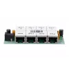 PoE süstija Extralink 4-pordiline 4x 100Mb/s RJ45, Fast Ethernet, 48 V, ilma korpuseta