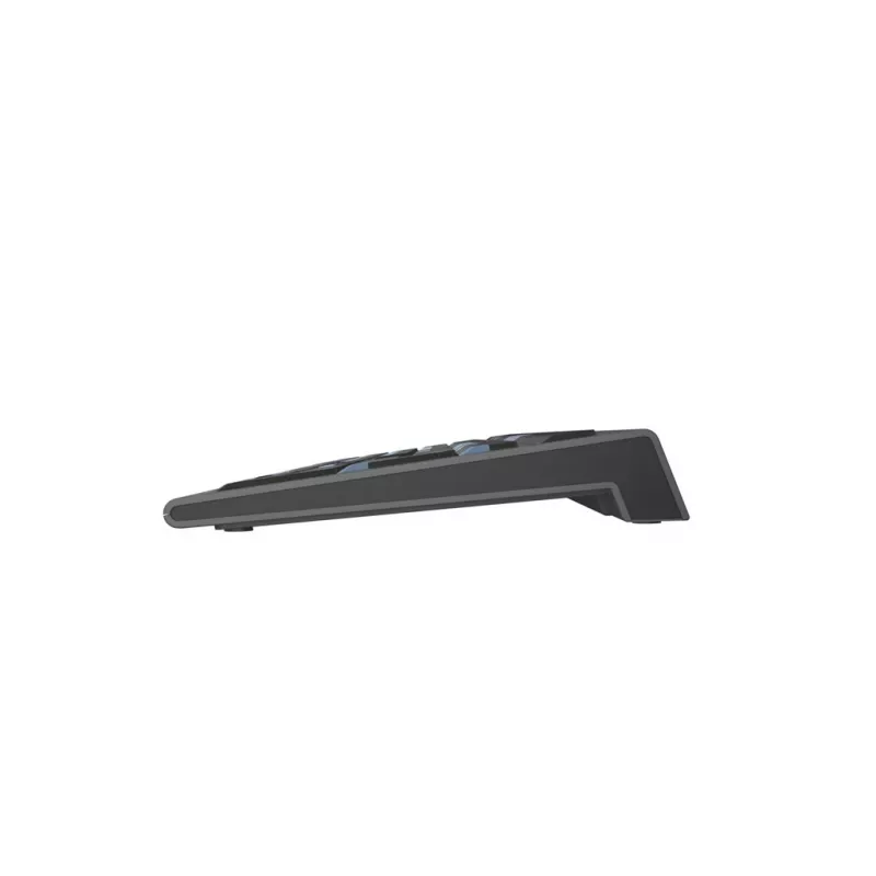 Logickeyboard ASTRA 2 klaviatuur USB QWERTY English Must Täissuuruses 104 klahvi