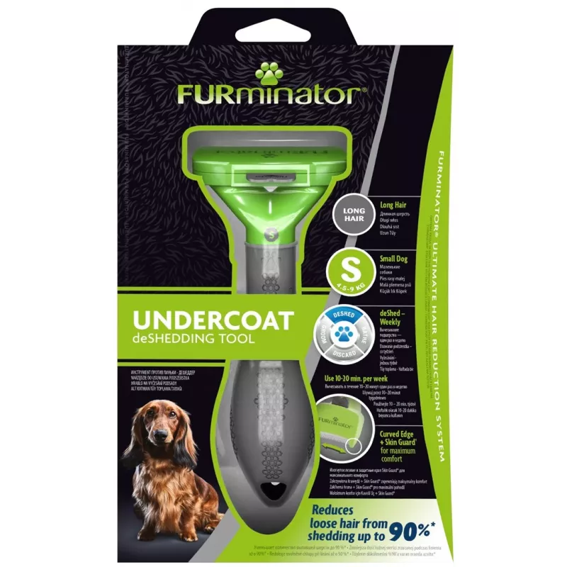 FURminator deShedding comb S pika karvaga koertele