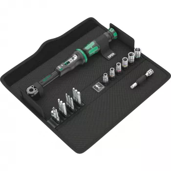 Pöördemomendivõti Click-Torque 1/4 inch 2.5-25 Nm, 20 osa