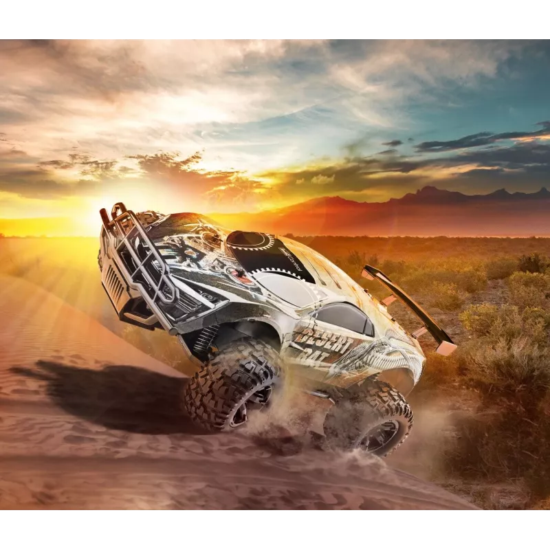 RC-auto REVELL Desert Rat (mudel 24442) — hall ja must raadio teel juhitav maastikusõiduk