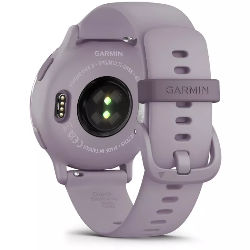 Garmin Vivoactive 5 3,05 cm (1.2) AMOLED Digital 390 x 390 pikslit Puutetundlik Violetne Wi-Fi GPS (satelliit)