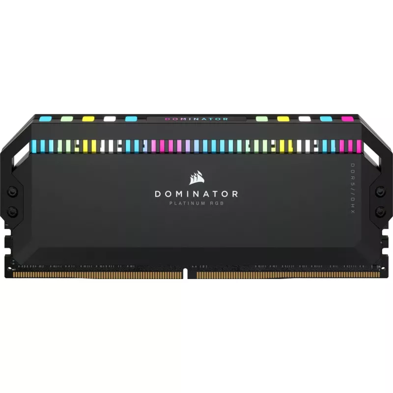 DIMM 64 GB DDR5-6400 (2x 32 GB) kahekanaliga komplekt, mälu must, CMT64GX5M2B6400C32, Dominator Platinium, INTEL XMP