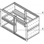 SCHROFF 64560010 19 tolline kinnitusmaterjal – raami tarvik (64560010)
