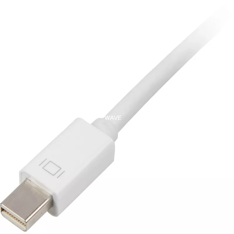 Sharkoon kaabliadapter mini Displayp. -> DVI 15cm Valge