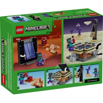 LEGO MINECRAFT 21584 Teekond läbi Netheri ja Endi portaalide