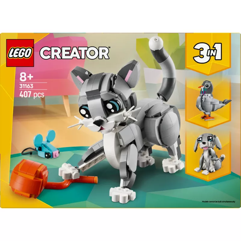 LEGO CREATOR 3 IN 1 31163 Mänguline Kass