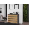 Topeshop M8 120 ANT/ART KPL kummut