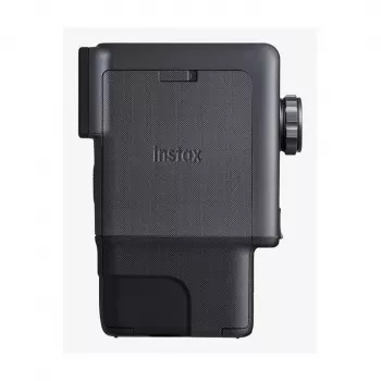 Kohene prindikaamera Fujifilm Instax mini evo Cinema — 1/5-tolline CMOS 2560×1920, pilt 62×46 mm, sisseehitatud välk, must