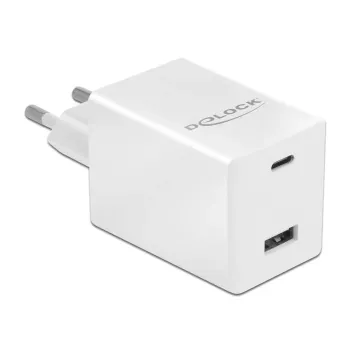Laadija DeLOCK USB GaN laadija USB USB-C PD 3.0 ja USB Type-A 48 W