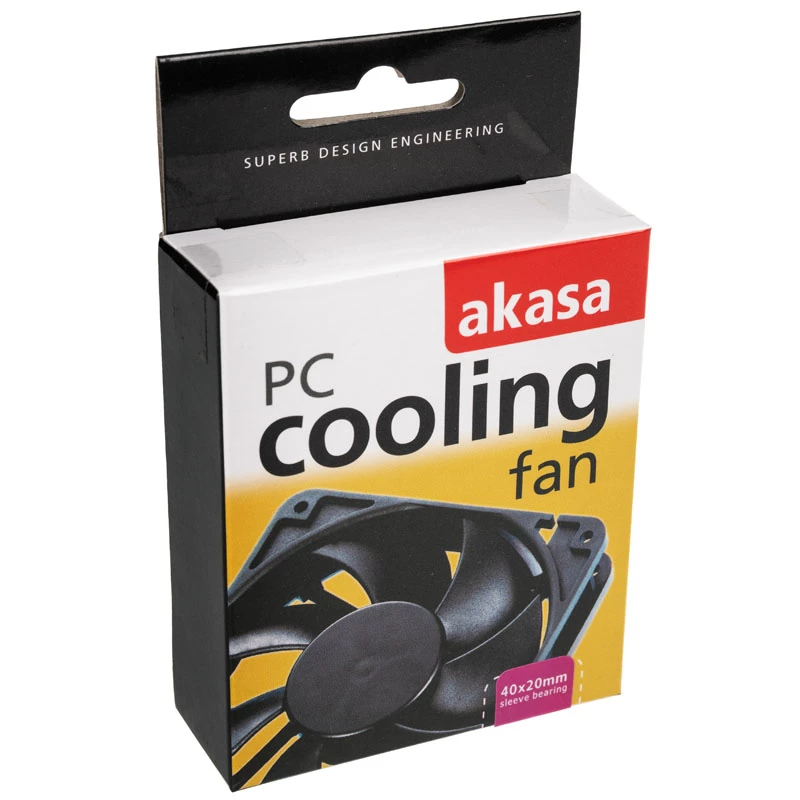 Korpuseventilaator Akasa AK-4020MS must