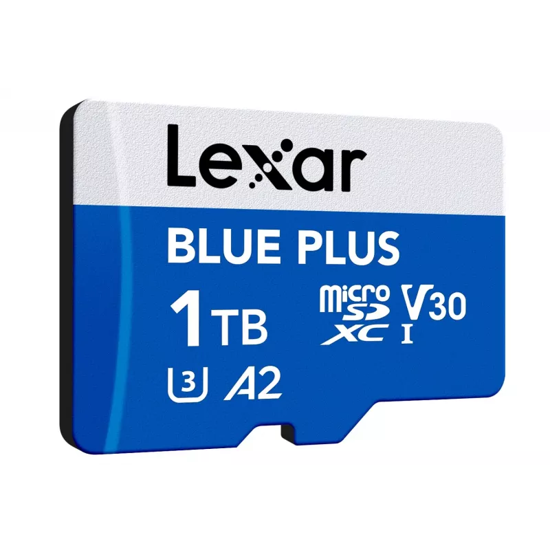 Mälukaart microSD 1TB C10 A2 U3 V30 170MB/s Blue Plus
