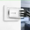 Toiteadapter everActive SQ-655Q 65W, 1×USB-A + 2×USB-C kiirlaadimine