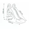Mänguväljaku varustus Smoby 820509, Simba‑Dickie — plastikraam, 1590×680×1000 mm, alates 2. eluaastast