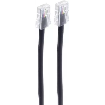 shiverpeaks ®-BASIC-S--®-BASIC-S--Modular-Cable, Western-Pistik 8/8 – Western-Pistik 8/8, 10 m (BS70090-8/8)