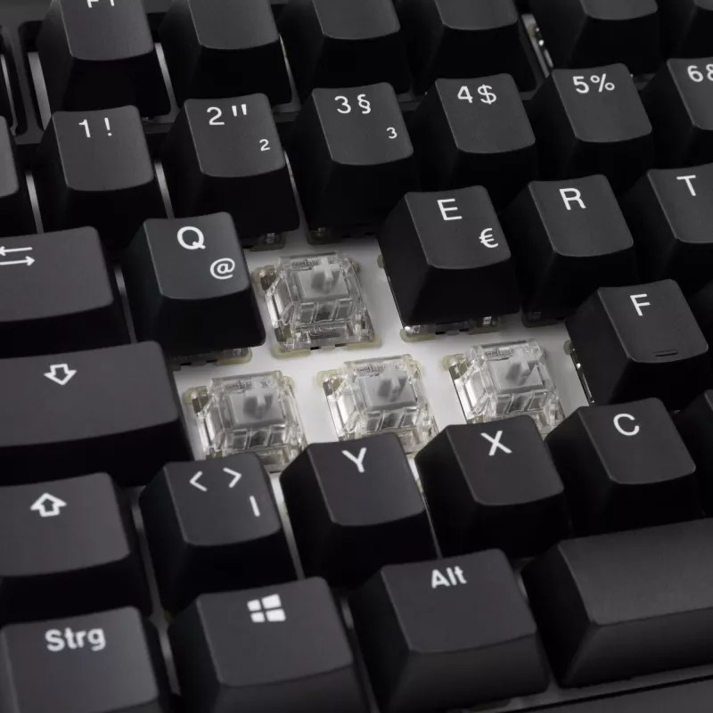 Ducky Tinker 75 klaviatuur Gaming USB Saksa Must