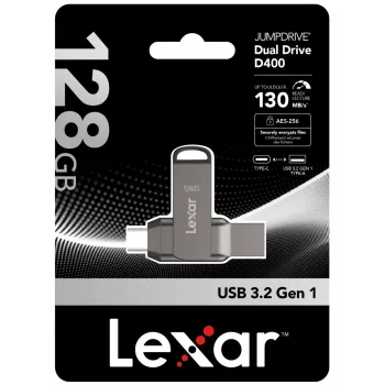 USB-mälupulk Lexar 128 GB USB USB-C LJDD400128G-BNQNG