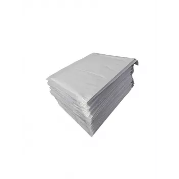 Polsterdatud mullpostisaadetis BESTPAK H18 — 100 tk, valge, 370 x 285 mm, 80 g/m²