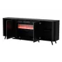 Kummut Cama Meble Volare 200 x 39 x 75 cm, must / San Sebastian, puitlaastplaat