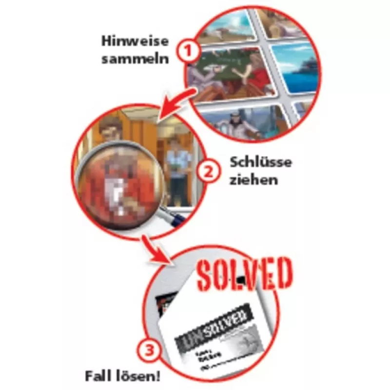 Unsolved - Tod to der Jacht, puslemäng