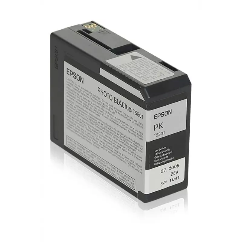 Epson Singlepack Photo Must T580100, Fotone must, Värvipõhine tint, 80 ml, 1 tk