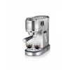 Espressomasin SEVERIN Newspresa KA 5997 — poolautomaatne, 1 L veepaak, 1350 W, kohviveski, must/harjatud teras/kroom