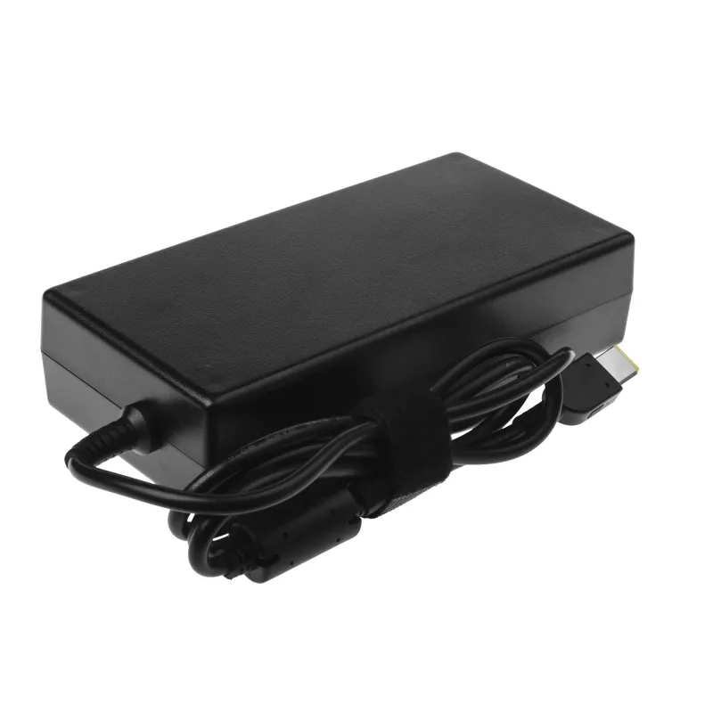 Toiteadapter roheline Cell AD117P 170W 20V 8,5A Lenovo sülearvutitele, siseruumides, vahelduvvoolust alalisvooluks, must