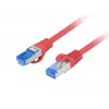 LANBERG PATCHCORD S/FTP CAT.6A 0.5M PUNANE LSZH
