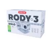 Puuri ZOLUX RODY3 SOLO valge — kompaktne ühe hamstri elupaik, metall/plast, 410×280×270 mm