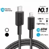 Kaabel Anker 322 0,9 m Lightning to USB C 30 W