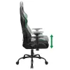 Subsonic SA5609-H2 kontoritool polsterdatud istme ja polsterdatud seljatoega must punane