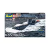 Plastikust mudellaev REVELL U.S.S. Nautilus mõõtkavas 1:305, komplekt 05184