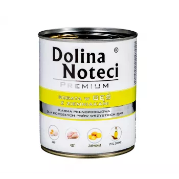 Märg koeratoit Dolina Noteci DOLINA NOTECI Premium, 800 g purk, hani ja kartul, täiskasvanud koerad, teraviljavaba