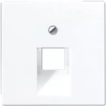 Seinaplaadi adapter JUNG A 569-1 BFPLUA WW — valge termoplast, 1‑tk pakend