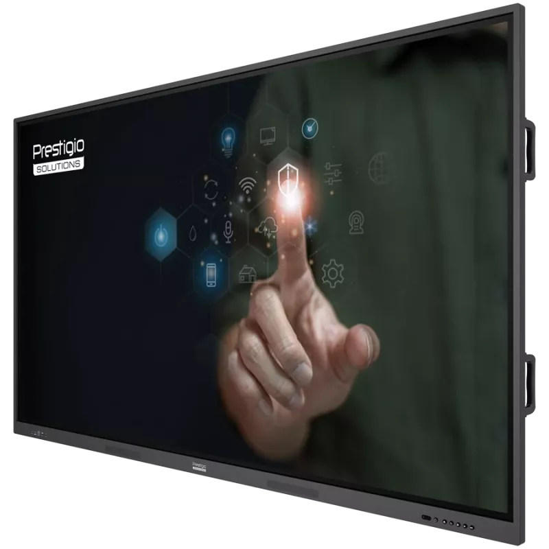 Arvuti Prestigio Multiboard 65 tolli Light Series UHD 4K Android 13 Dual Wi-Fi 40TP puutepliiats PSMB000L655