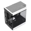 HYTE Y60 Midi Tower must, valge