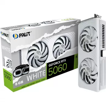 Palit GeForce RTX 5060 White OC 8GB GDDR7 graafikakaart