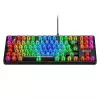 Mehaaniline mänguklaviatuur Sharkoon Crystal Shark Must DE RGB-valgustusega